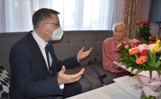 Bronisława Hałaburda z Piły skończyła sto lat 