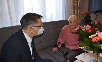 Bronisława Hałaburda z Piły skończyła sto lat 