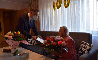 Bronisława Hałaburda z Piły skończyła sto lat 
