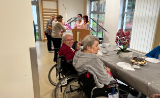 Minister Zdrowia złożył życzenia stulatce w pilskim hospicjum 