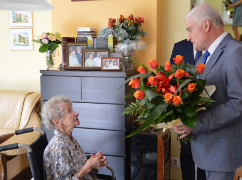 Maria Gałka z Piły skończyła 100 lat!  - grafika