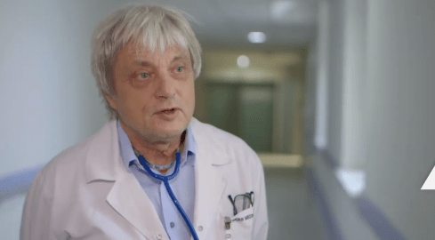 Dr Paweł Wiszniewski Wielkopolskim Lekarzem z Sercem  - grafika