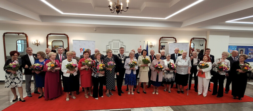 Złote i diamentowe gody pilskich par małżeńskich - ZDJĘCIA 