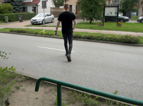 Domagają się przejścia dla pieszych  - grafika