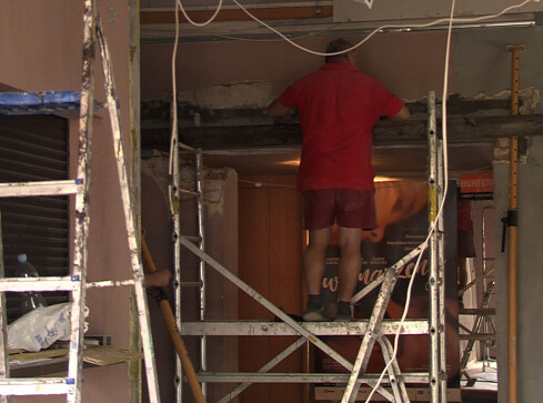 Trwa remont Chodzieskiego Domu Kultury  - grafika