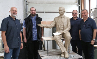 Tak będzie wyglądać ławeczka Adama Słodowego 