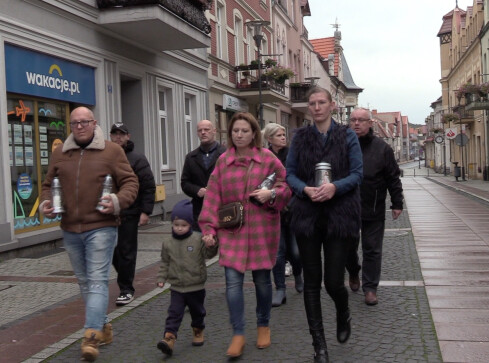  Marsz przeciwko przemocy przeszedł ulicami Czarnkowa - grafika