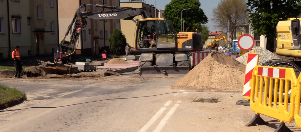 Zaczął się remont Poznańskiej w Czarnkowie