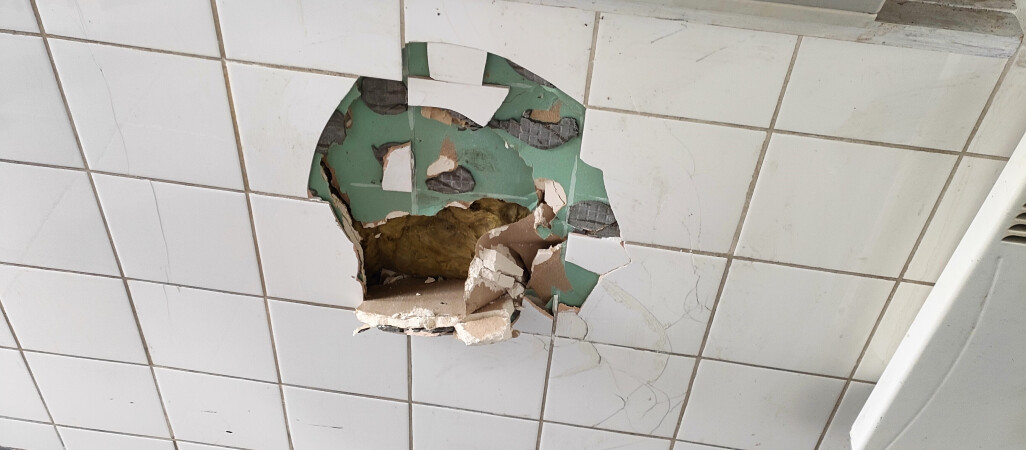 Szalety i lampy wzieli sobie na celownik wandale