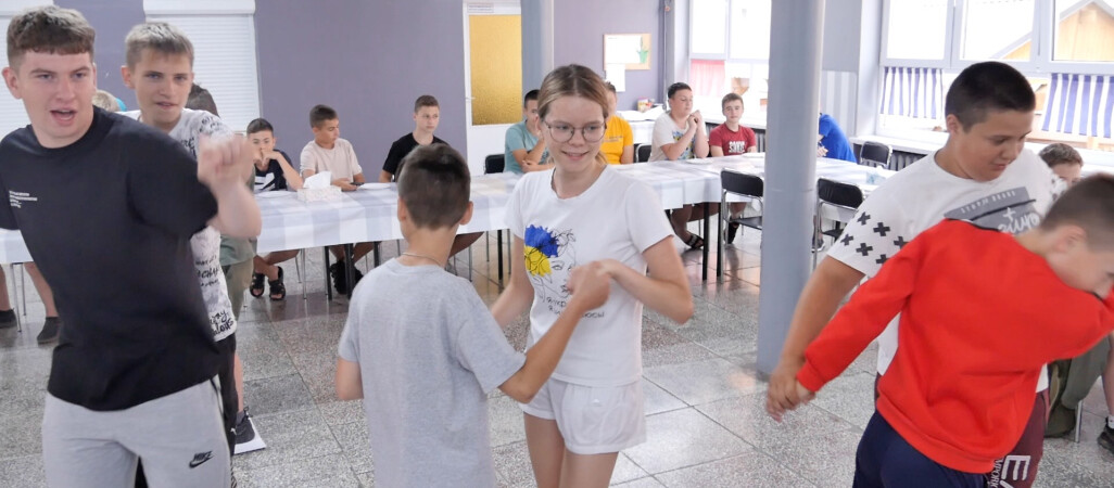 Dzieci z Ukrainy na wakacjach w Krajence