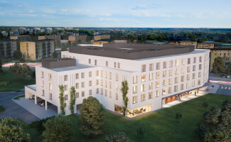 Wizualizacje wnętrza nowego pilskiego hotelu