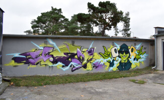 Murale na Górnym. Jeden zaangażowany społecznie - ZDJĘCIA 