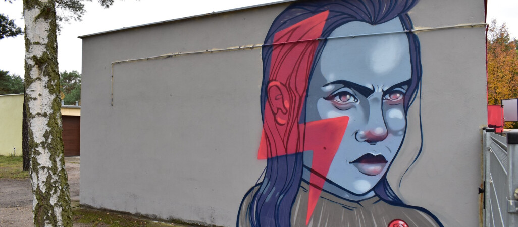 Murale na Górnym. Jeden zaangażowany społecznie - ZDJĘCIA 