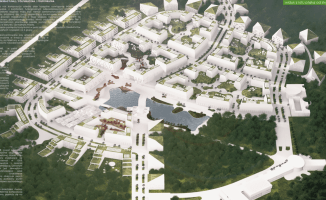 Tak wyglądać ma pilskie osiedle z rynkiem na wodzie 