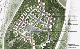 Tak wyglądać ma pilskie osiedle z rynkiem na wodzie 