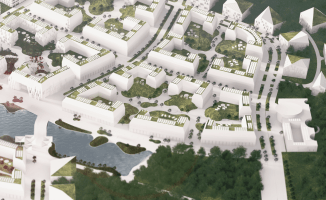 Tak wyglądać ma pilskie osiedle z rynkiem na wodzie 