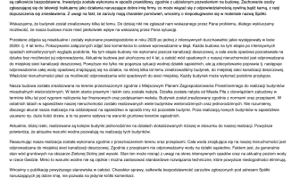 Zalane domy na Zielonej Dolinie 