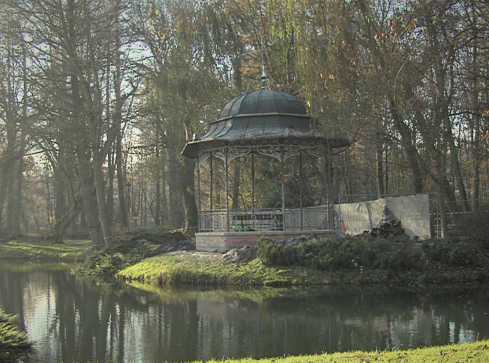 Remont secesyjnej altany w pilskim parku - grafika