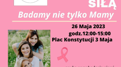 Badamy nie tylko Mamy – Amazonki zapraszają - grafika