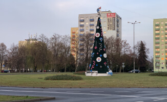 Choinka w podziękowaniu dla służby zdrowia w Pile [GALERIA]