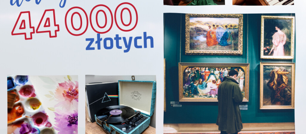44 tys. zł dotacji na kulturę