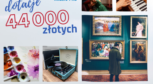44 tys. zł dotacji na kulturę - grafika