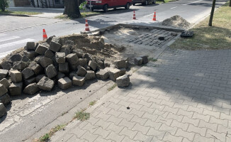 Znowu dziura w jezdni. Kilińskiego zapadła się po raz drugi 