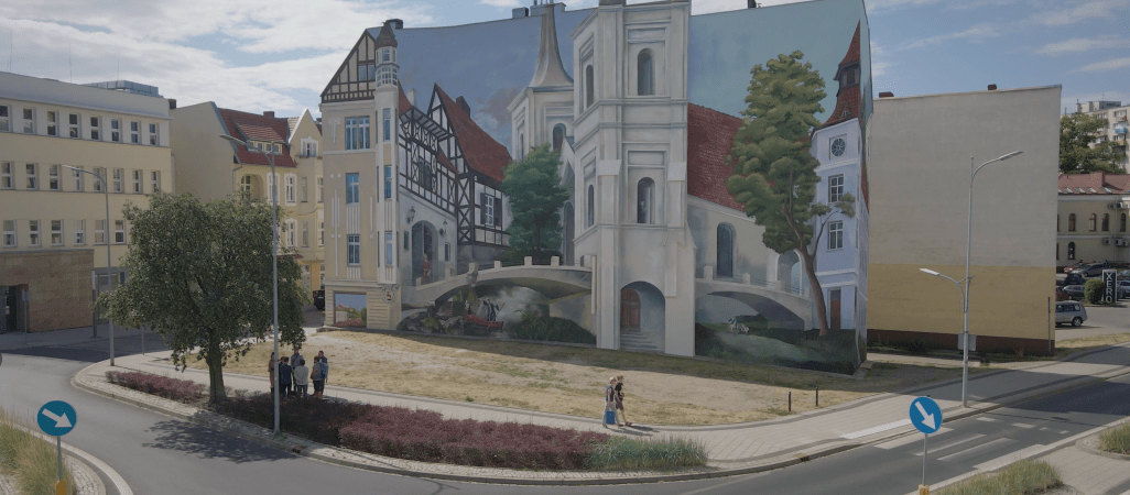 Pierwszy mural 3D w Pile odsłonięty!