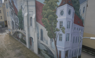 Pierwszy mural 3D w Pile odsłonięty!