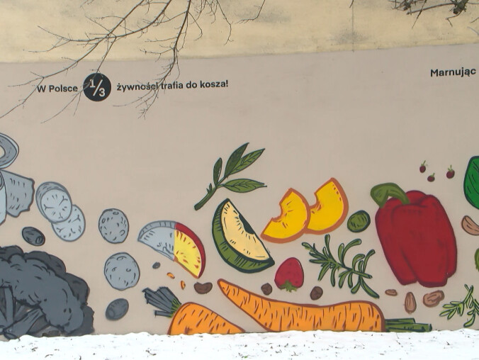 Nowy mural w Pile. Jest wyjątkowy, bo ma przesłanie - grafika