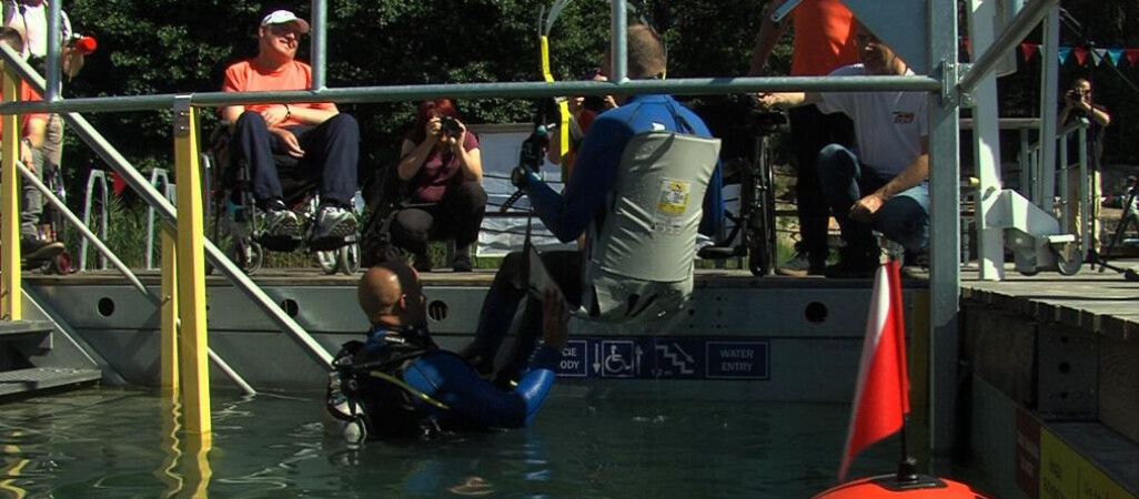 Podwodna rehabilitacja dla niepełnosprawnych