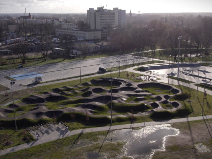 Pilski pumptrack oficjalnie otwarty - VIDEO  - grafika