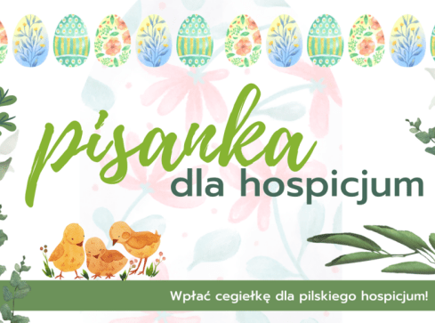 Pisanka dla pilskiego hospicjum - grafika