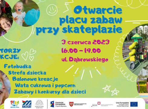 Nowy plac zabaw w prezencie na Dzień Dziecka - grafika