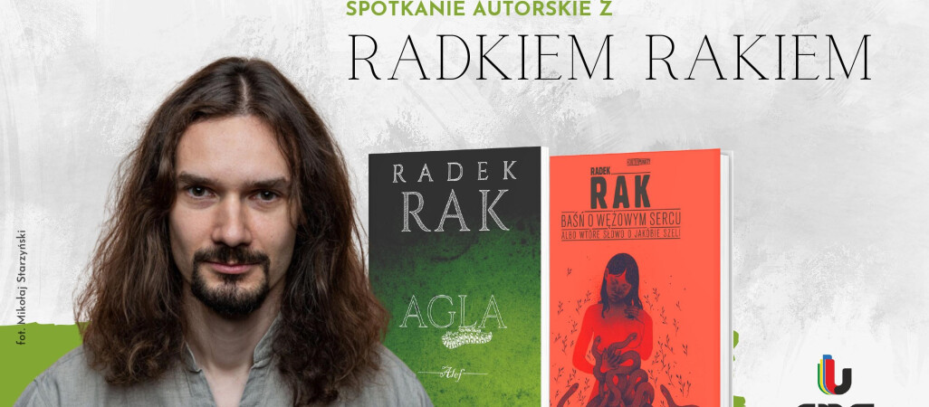 Spotkanie autorskie z Radkiem Rakiem