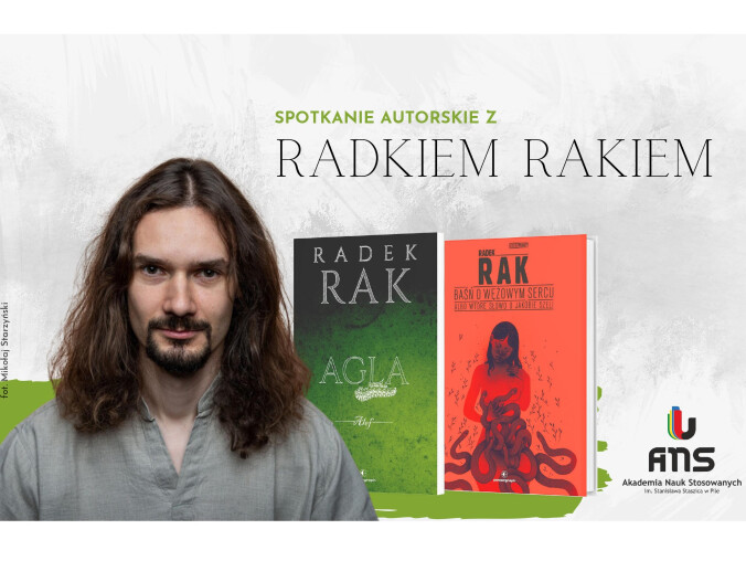 Spotkanie autorskie z Radkiem Rakiem - grafika