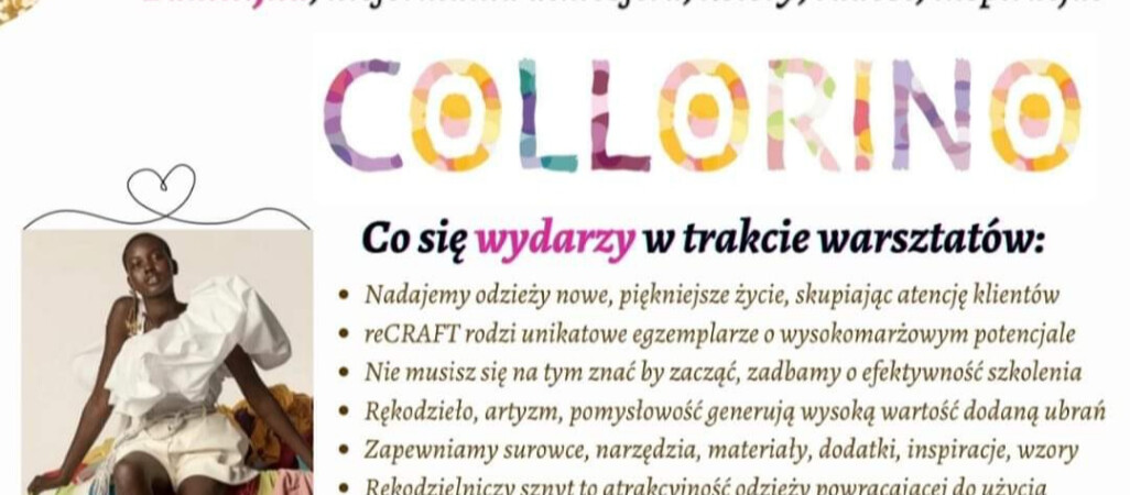 ReCRAFT odzieży – bezpłatne szkolenie