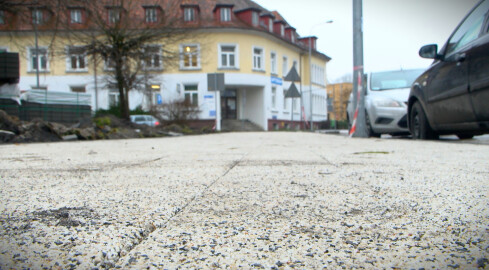 Trwa remont ul. Sikorskiego w Pile  - grafika
