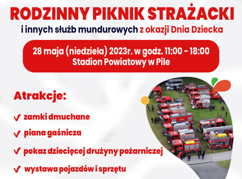 Rodzinny Piknik Strażacki - grafika