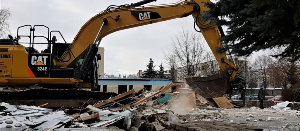 Przedszkole Pszczółki Mai w Pile zostało zburzone