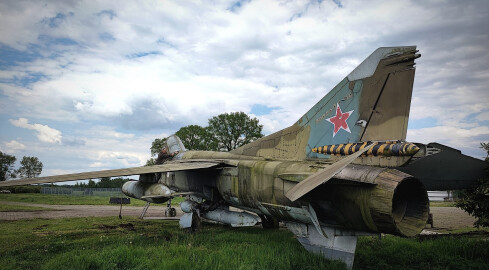 Kultowy MiG-23 będzie stacjonował w Pile - grafika