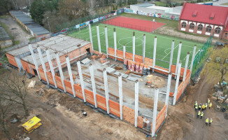 Hala sportowa przy Siódemce rośnie w oczach