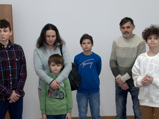 Uchodźcy z Ukrainy odebrali klucze do mieszkania - grafika