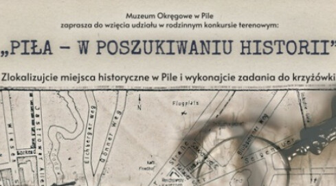 "Piła – w poszukiwaniu historii" – konkurs terenowy - grafika