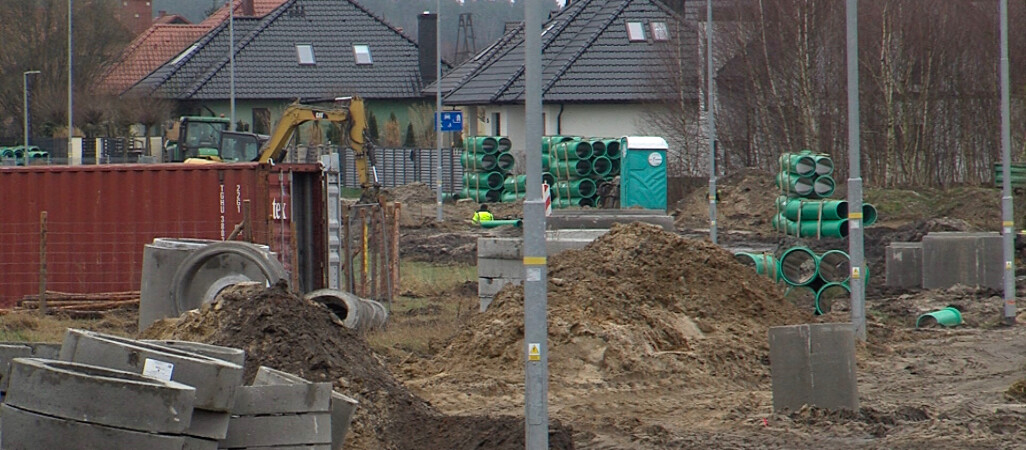 Trwa budowa drogi na osiedlu Poniatowskiego 