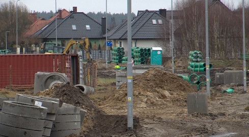 Trwa budowa drogi na osiedlu Poniatowskiego  - grafika