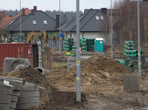 Trwa budowa drogi na osiedlu Poniatowskiego  - grafika