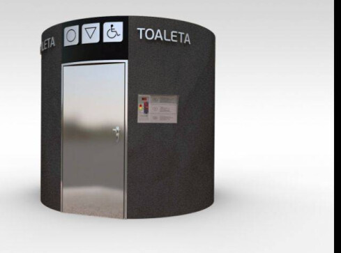 Automatyczna toaleta w Trzciance  - grafika