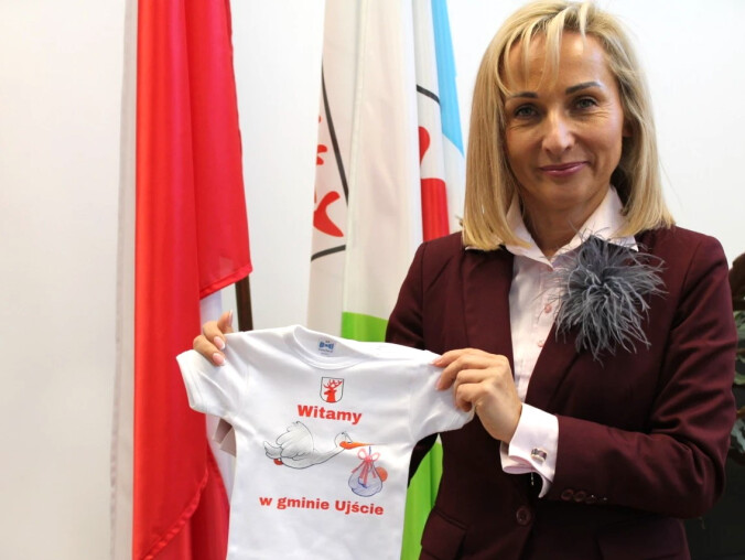 Prezenty dla nowonarodzonych mieszkańców Ujścia - grafika