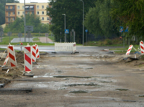 Dolne Miasto w Wałczu w remoncie  - grafika